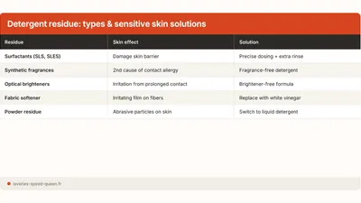Detergent Residue: Solutions for Sensitive Skin & Babies