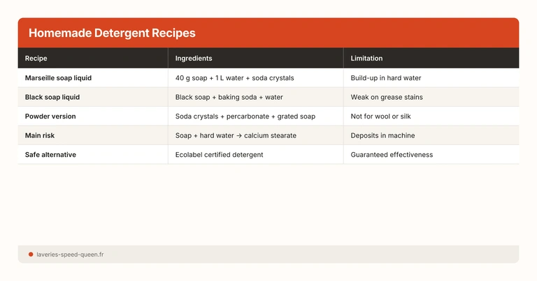 Homemade Detergent Recipes