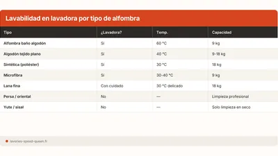 Cómo lavar una alfombra en lavadora: guía completa