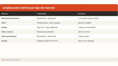 Cómo limpiar un colchón: manchas, olores y mantenimiento