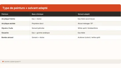 Quitar una mancha de pintura de la ropa