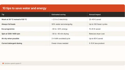 Save Water and Energy When Doing Laundry: 10 Tips