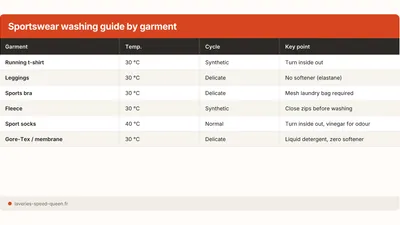 Smelly Sportswear After Washing: Causes and Solutions