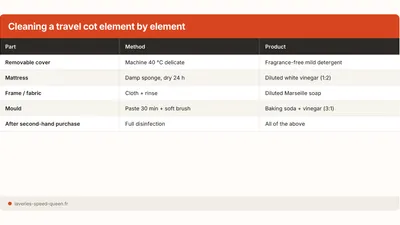 Clean and Wash a Baby Travel Cot (Pack 'n Play)