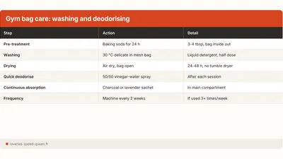 How to Wash a Gym Bag in the Washing Machine