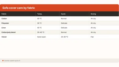 How to Wash Sofa Covers in a Washing Machine