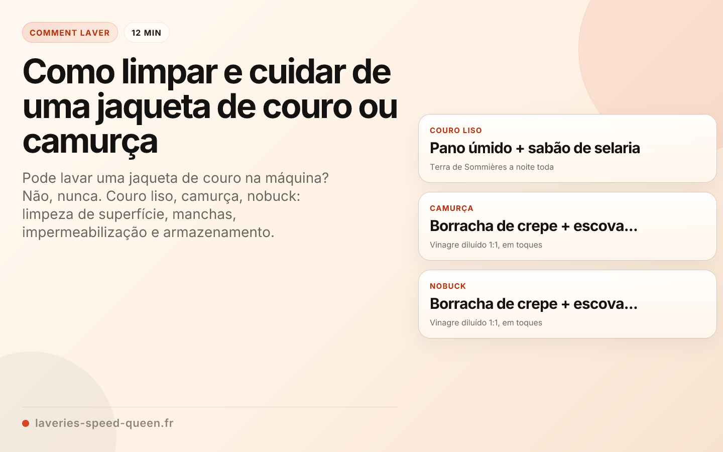 Como limpar e cuidar de uma jaqueta de couro ou camurça
