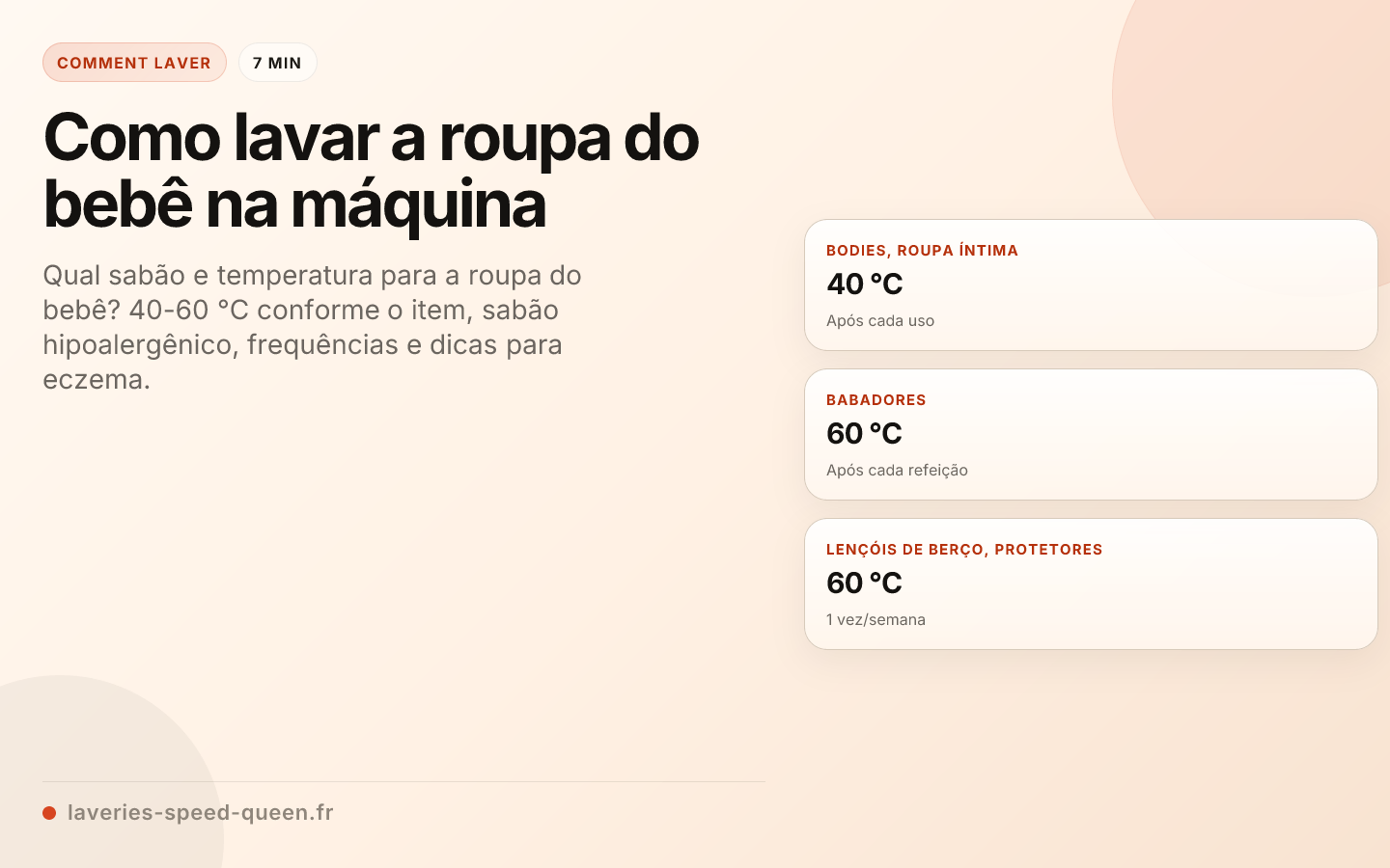 Como lavar a roupa do bebê na máquina
