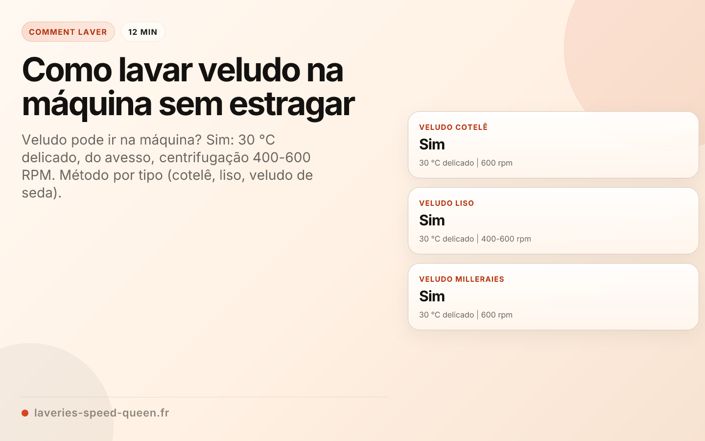 Como lavar veludo na máquina sem estragar