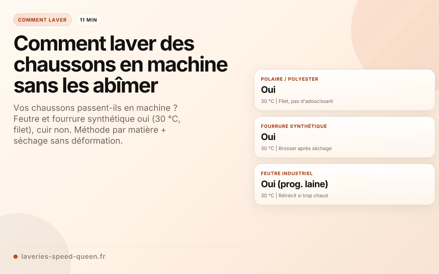 Comment laver des chaussons en machine sans les abîmer