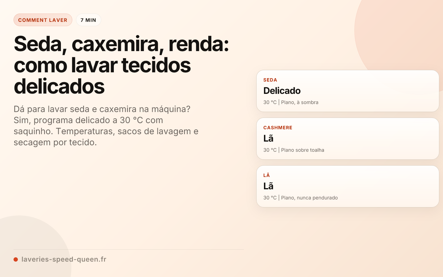 Seda, caxemira, renda: como lavar tecidos delicados